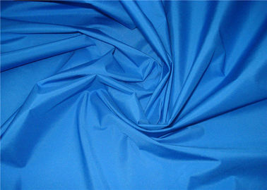 Chine Lumière tissée et de teinture de bleu du polyester 100 de tissu de pongé et qui respecte l'environnement élégant fournisseur