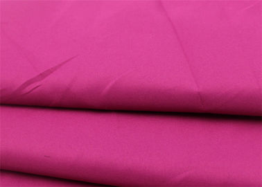 Chine Peau mince rose de tissu de pongé de polyester - aspect élégant amical fournisseur