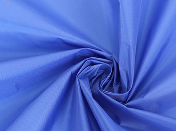 Chine poly tissu bleu de tissu du taffetas 380T, léger et mince de polyester de doublure fournisseur