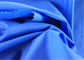 Tissu imperméable de taffetas bleu, tissu en nylon confortable de taffetas de la sensation 70d de main fournisseur