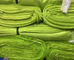 Tissu vert du tissu 100% de doublure de taffetas de polyester, tissé et de teinture de taffetas fournisseur