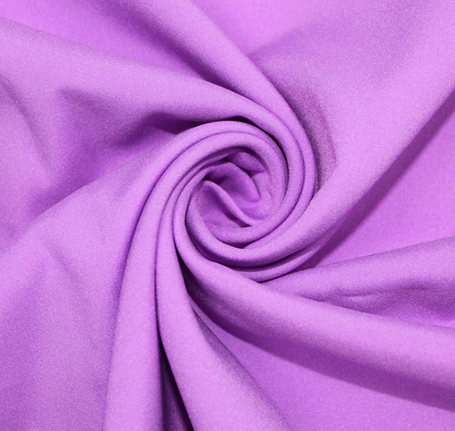 Tissu coloré 300T 75 de pongé de polyester * doux de compte du fil 75D et confortable superbes