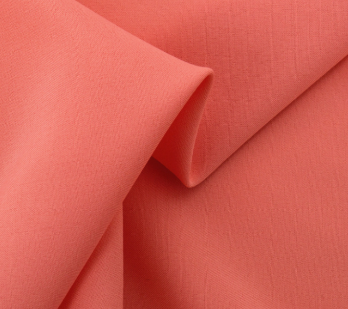 poly tissu du pongé 260T, 75 * 150D tissu de polyester de 74 GM/M par la cour