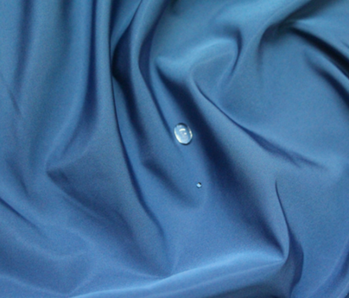 Bleu 100 pour cent de tissu de polyester, 190T 63 * tissu de mélange du polyester 63D