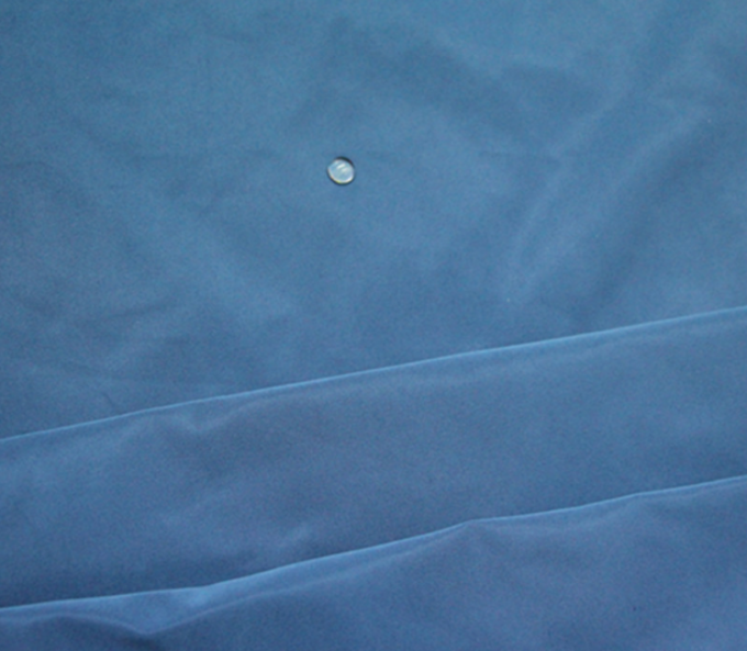 tissu enduit de polyester de PVC de la mémoire 190T 53 GM/M tissés et teinture colorée