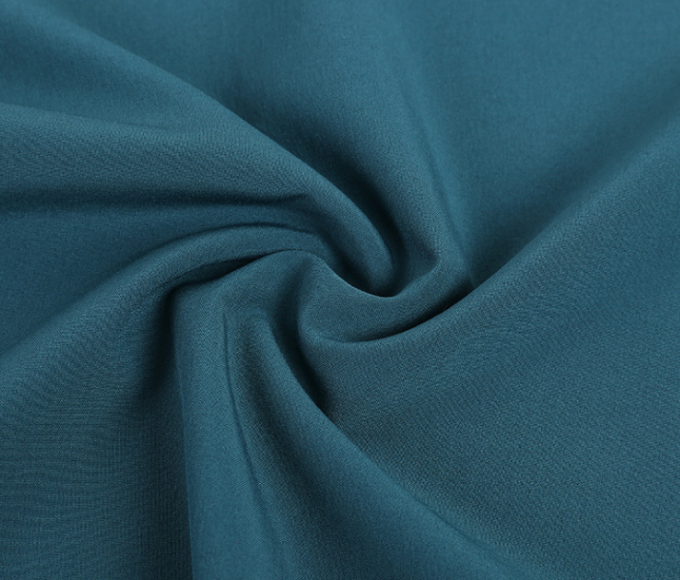 Tissu bleu de Spandex de Lycra par la cour, tissu de Spandex du polyester 12 de la coutume 88
