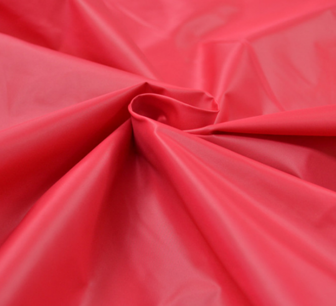 Tissu fait sur commande de robe de taffetas, 30 * tissu de taffetas de rose de 30D 600t pour le costume