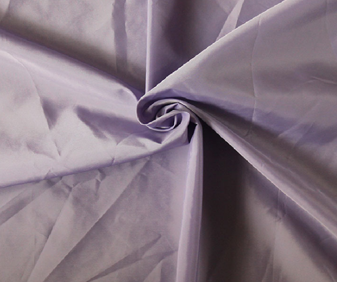 Tissu fait sur commande de doublure de robe de polyester, tissu 100% de doublure de bout droit du polyester 210T par la cour