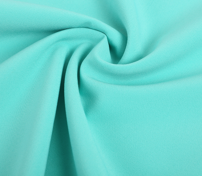 Tissu de Spandex du polyester 5 du tissu teint par fil 95 de bout droit de manière du bleu 4 pour le revêtement